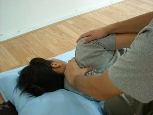 Thai Massage shoulder blade Massage