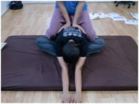 lower back stretch